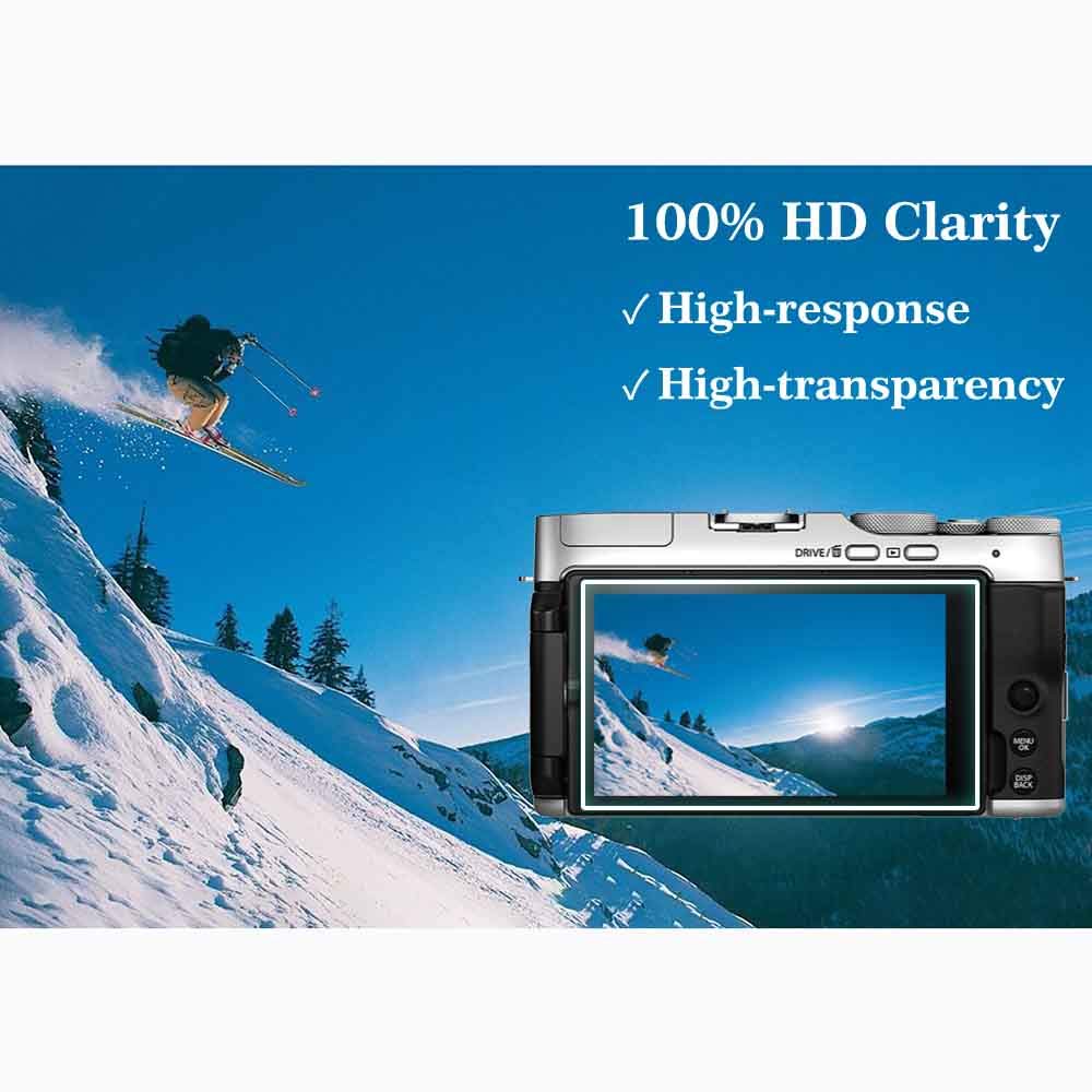 Dipos Pellicola Protettiva Crystalclear Per Fujifilm GFX 50S II – 2 Pezzi, Made In Germany, Anti Graffio