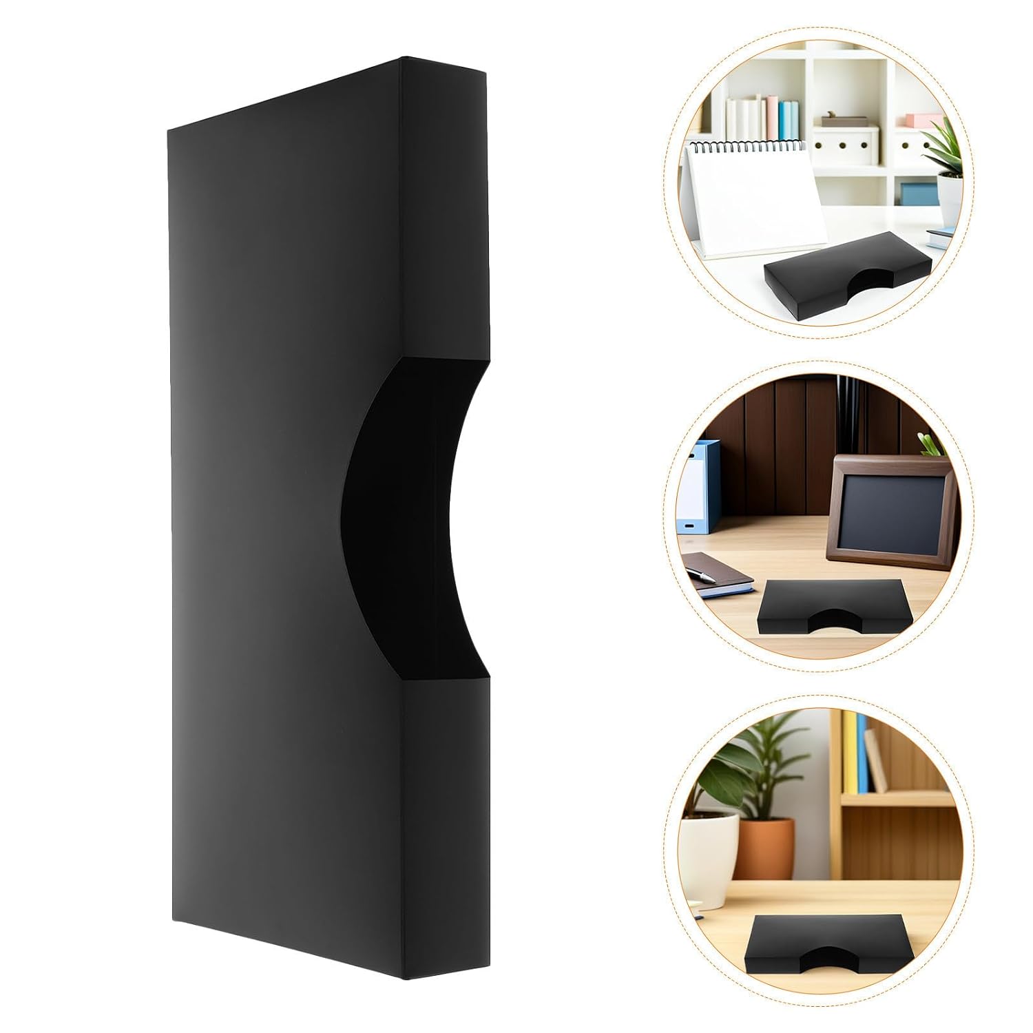 2pcs Plastic Glove Box Organizer Single Side Dispenser with Storage Visibility and Convenient Refilling for Office Table Top and Environments