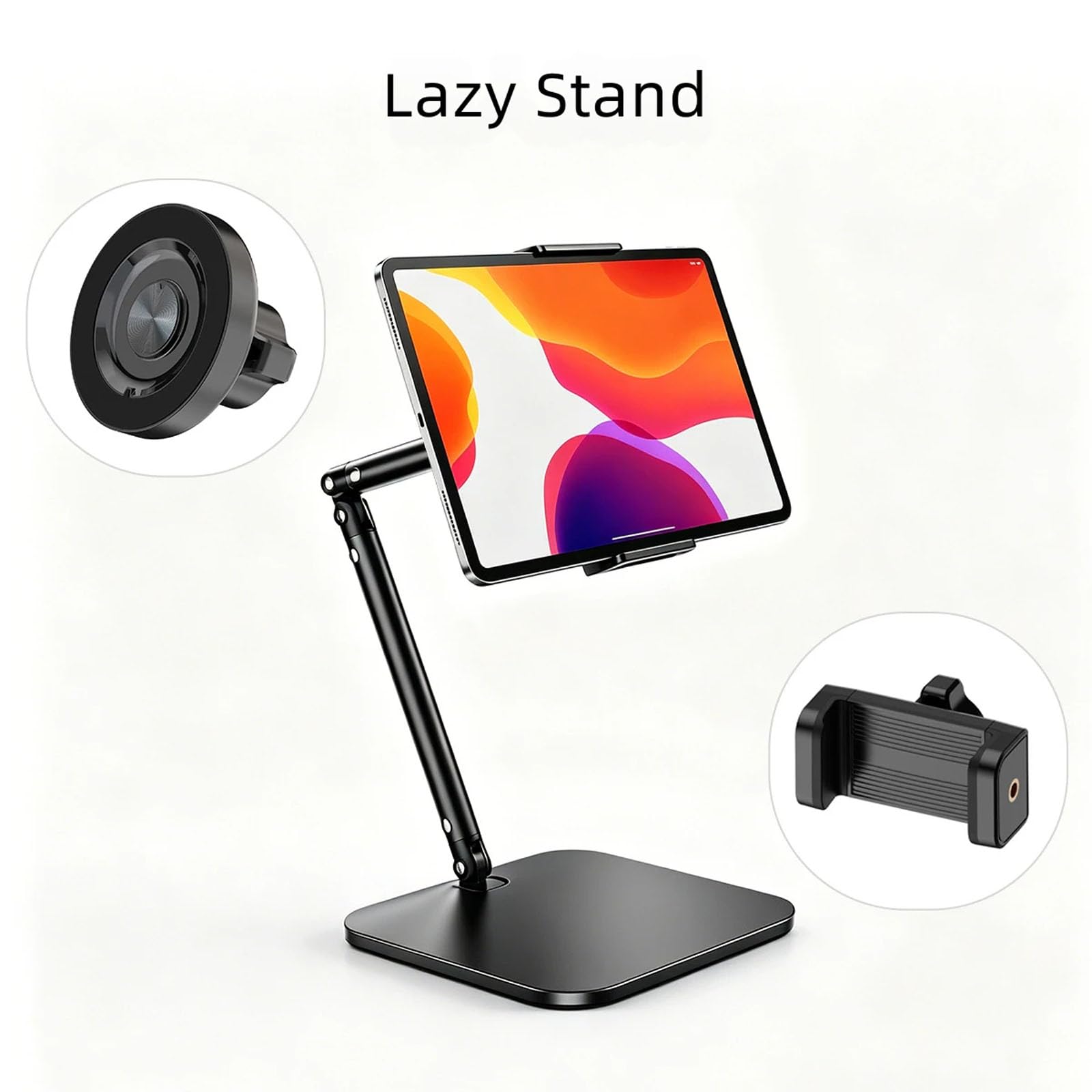 Porta Tablet da Scrivania con Supporto, Tablet model