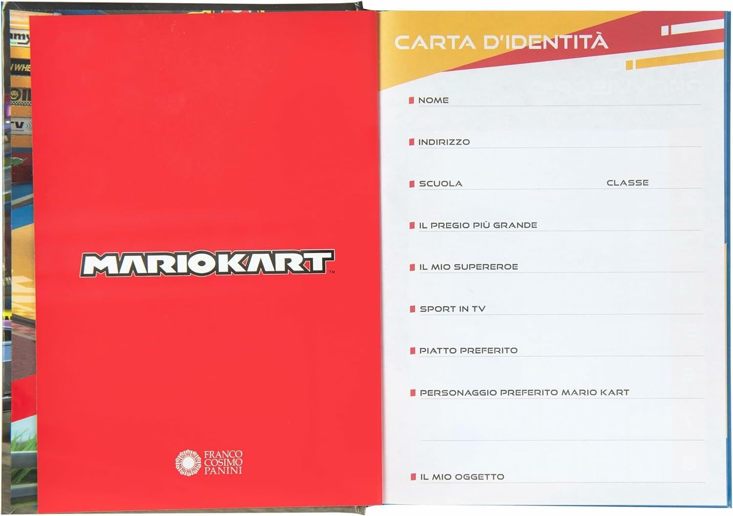 Agenda Scolastica Super Mario Kart 2024/2025 Formato Standard (18x14 Cm) Con Portachiavi E Penna Mario In Omaggio - 4
