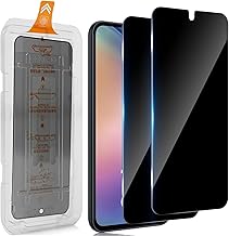 2 Pieces Privacy Screen Protector for Samsung Galaxy A54 5G Anti-Spy Tempered Glass, [Automatic Installation], 9H Hardness [Bubble Free]