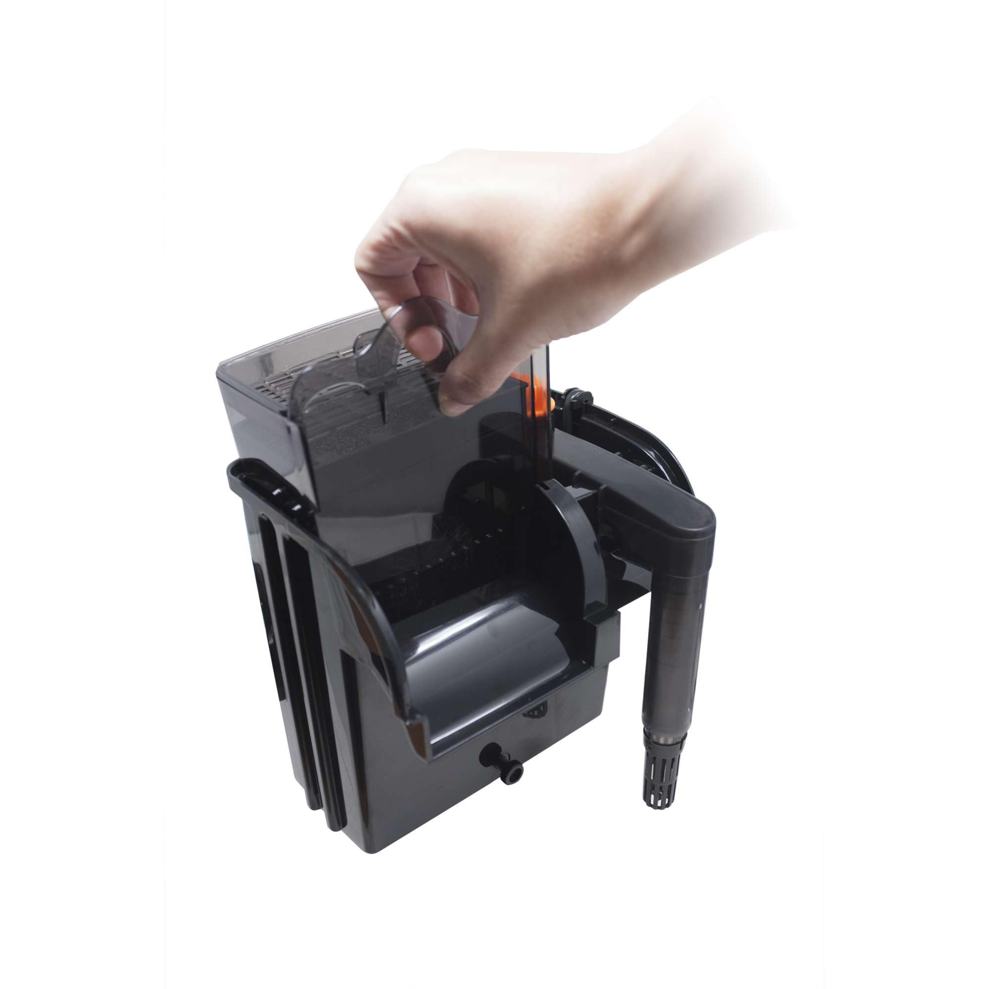 ICA A2000 Filtro Cascada Aqua Excel 300L/H, Acuarios hasta 80L, Gran Cesta Filtrante