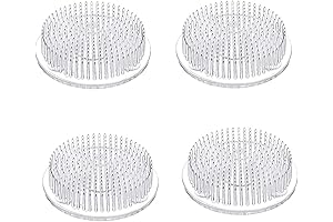 Clear Flower Frogs for Stunning Floral Arrangements (Set of 2), 2.76" in Diameter