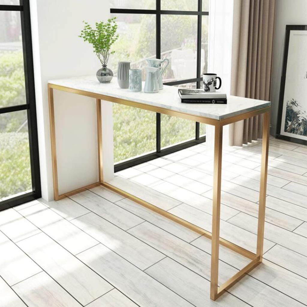 Amazon｜大理石のコンソールテーブル、 狭いコンソールテーブル