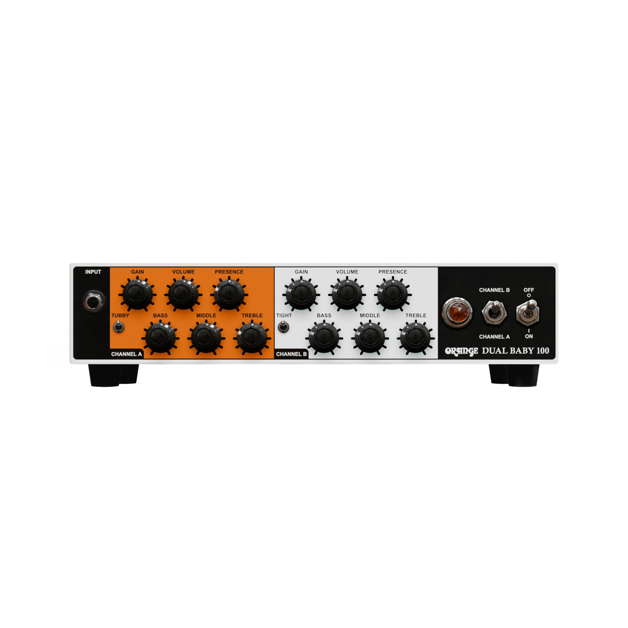 Orange Dual Baby 100 - Transistor Topteil für E-Gitarre