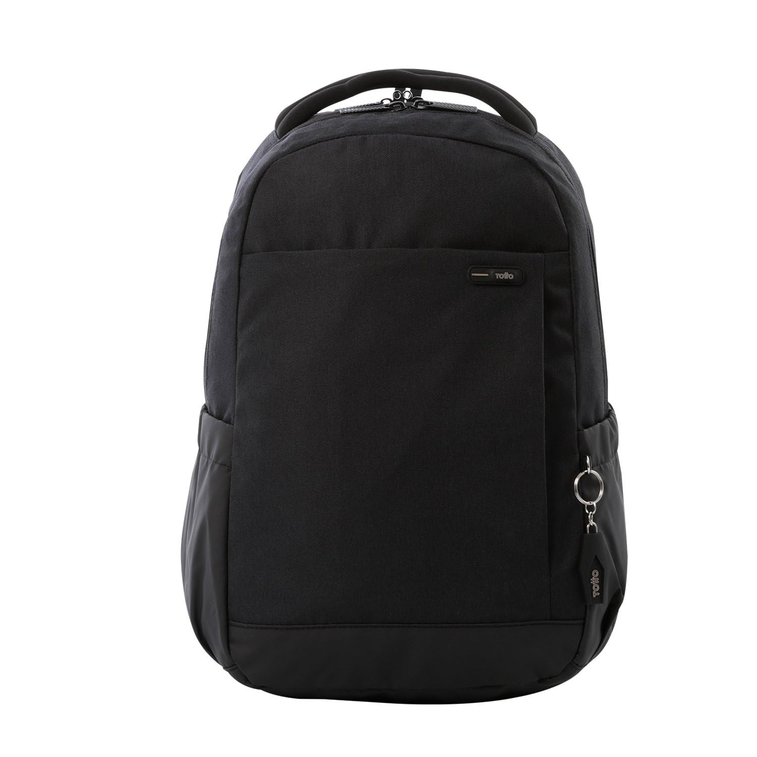 TOTTO - Mochila Oficina, Modelo Deleg 2.0, Mochila Portátil 14 Pulgadas y Tablet, 2 Bolsillos Botella, Bolsillo Secreto, Correa para Colgar en Maleta, Espaldar Ergonómico