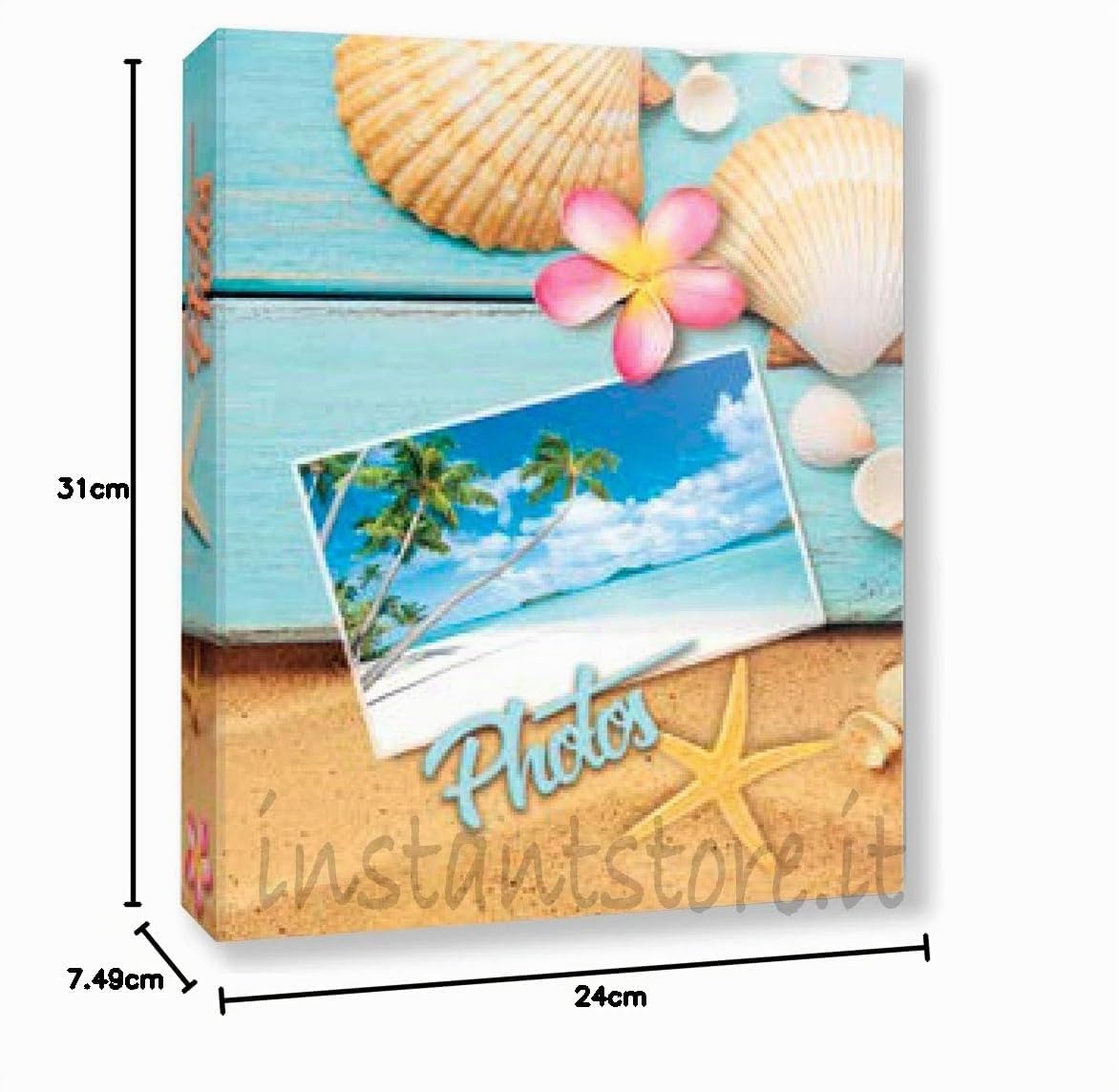 Zep AV57300 Album Carta Slip-In 300 foto, 13 x 19 cm, 1 pezzo, modelli assortiti