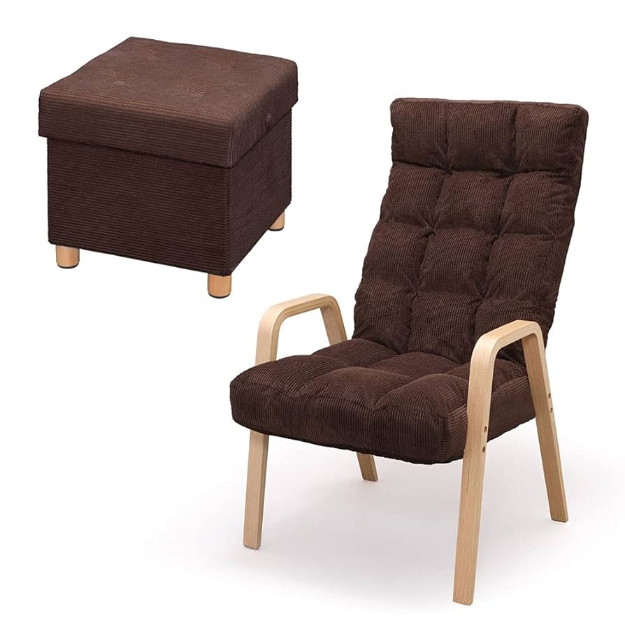 アイリスオーヤマ　リクライニングチェア　Lサイズ IRIS OHYAMA 椅子 おしゃれ 座椅子 北欧 チェア 高座椅子