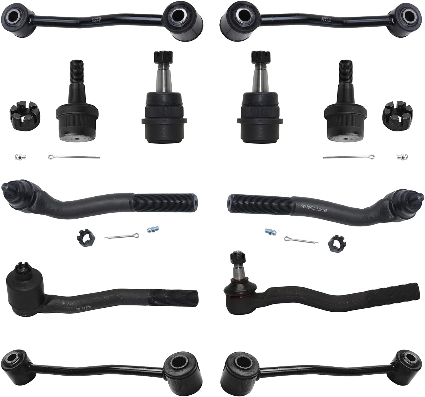 Parts & Accessories Tie Rod Linkages 11 Tie Rod Ends Sway Bar Links