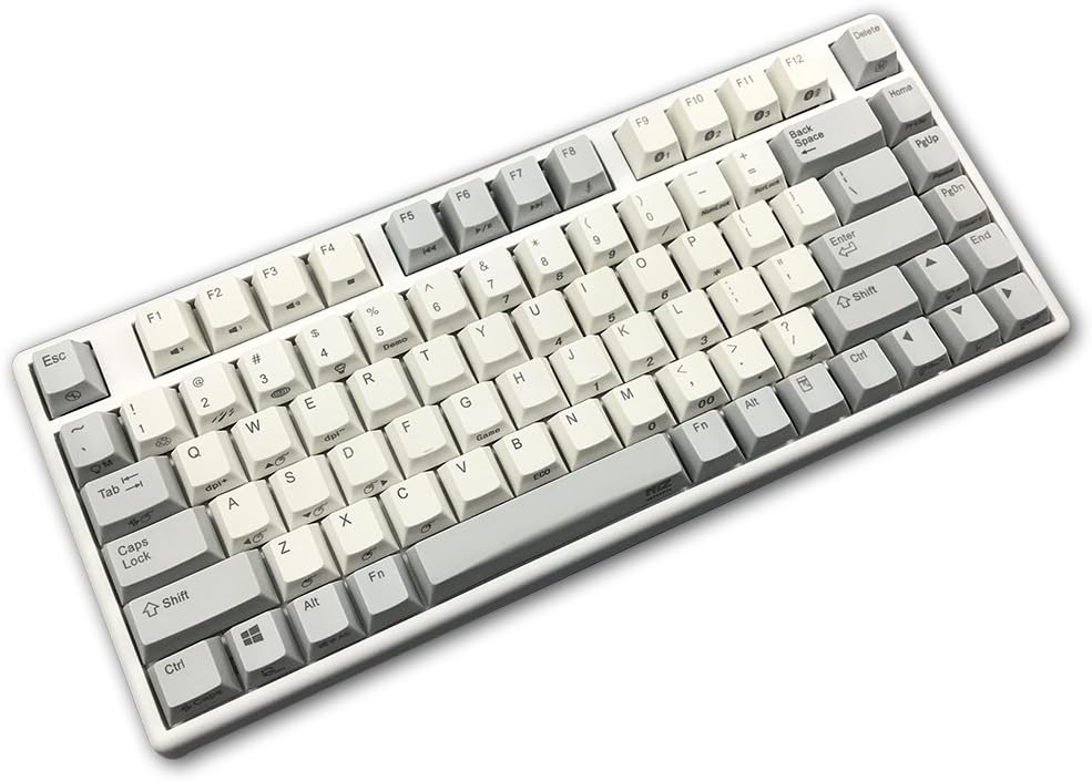 2018 Plum NiZ Micro84EC-Wireless Electrostatic Capacitive Keyboard Programable Gaming Keyboard 84Keys RGB Backlit with PBT Keycaps for PC Mac Laptop (Micro84 EC-Ble RGB 35g)
