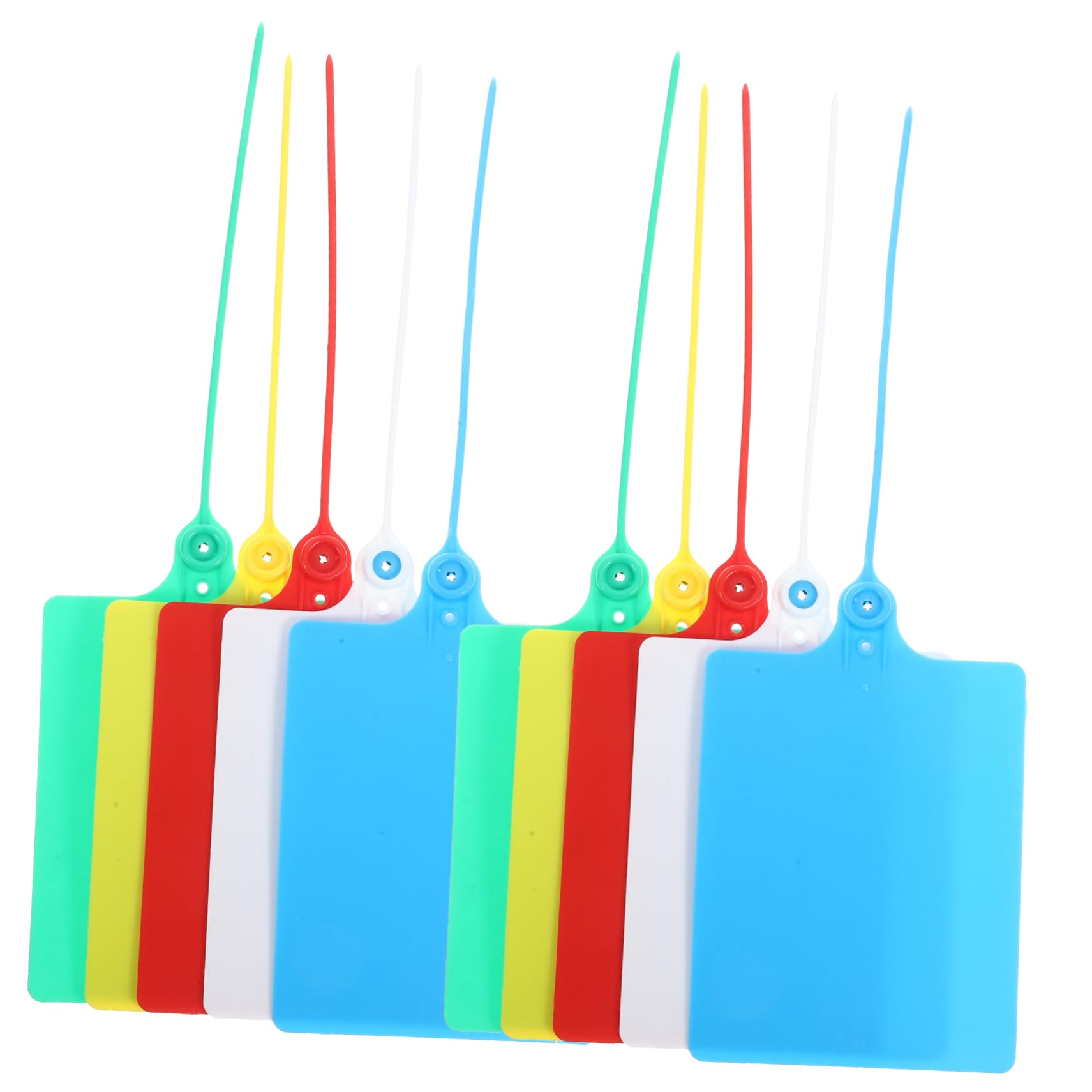 Gatuida 100pcs Cable Tags Shipping Labeling Tags for Logistics Luggage Warehouse Retail