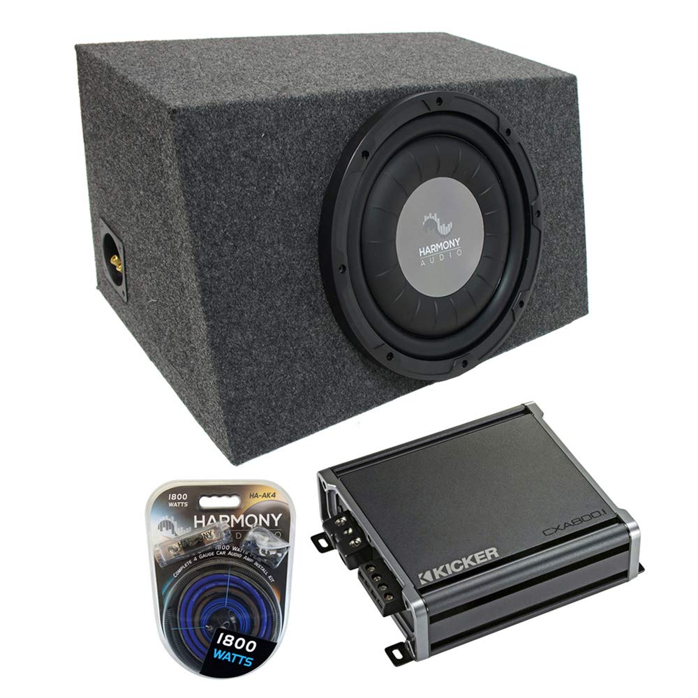 Harmony Audio A152 Bundle with Universal Car Stereo Hatchback Sealed Single 15