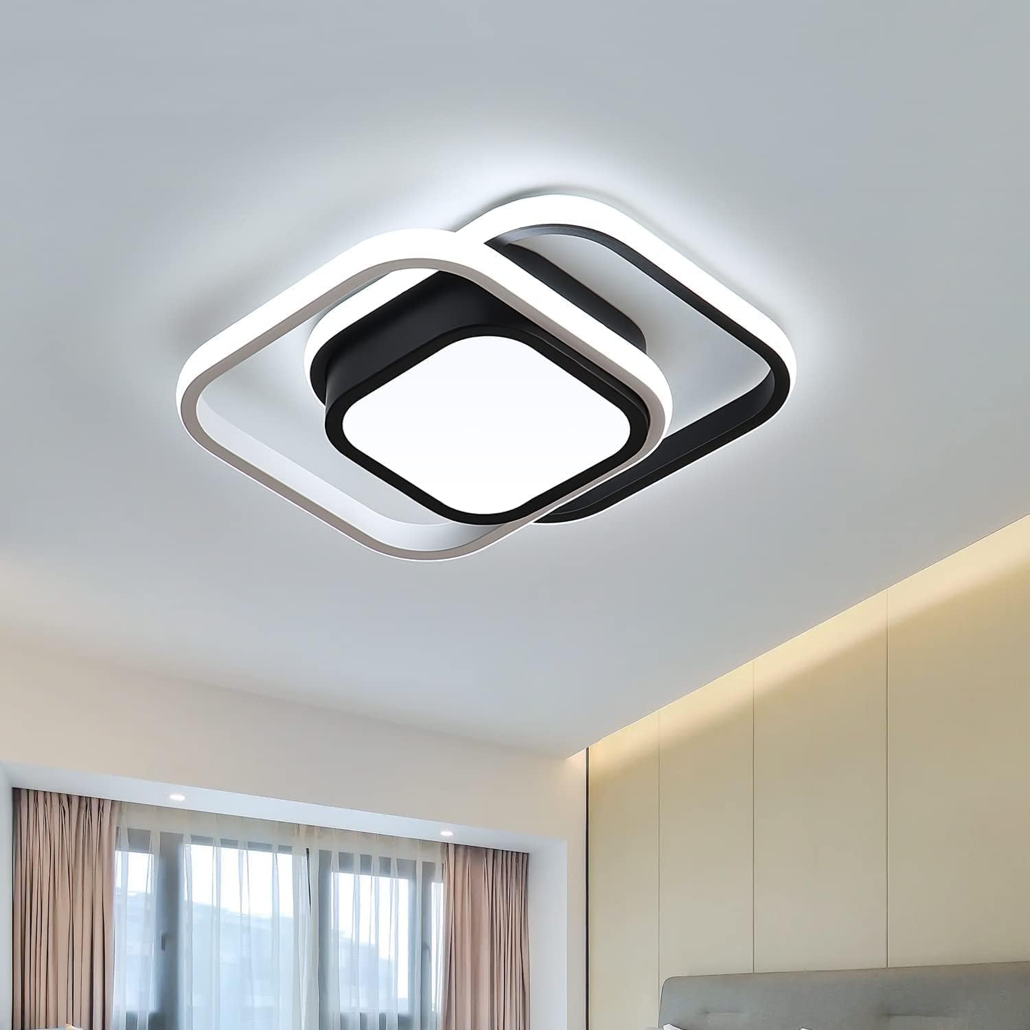 Comley LED Ceiling Lights, 32W 2500LM Modern Ceiling Lamp, Modern
