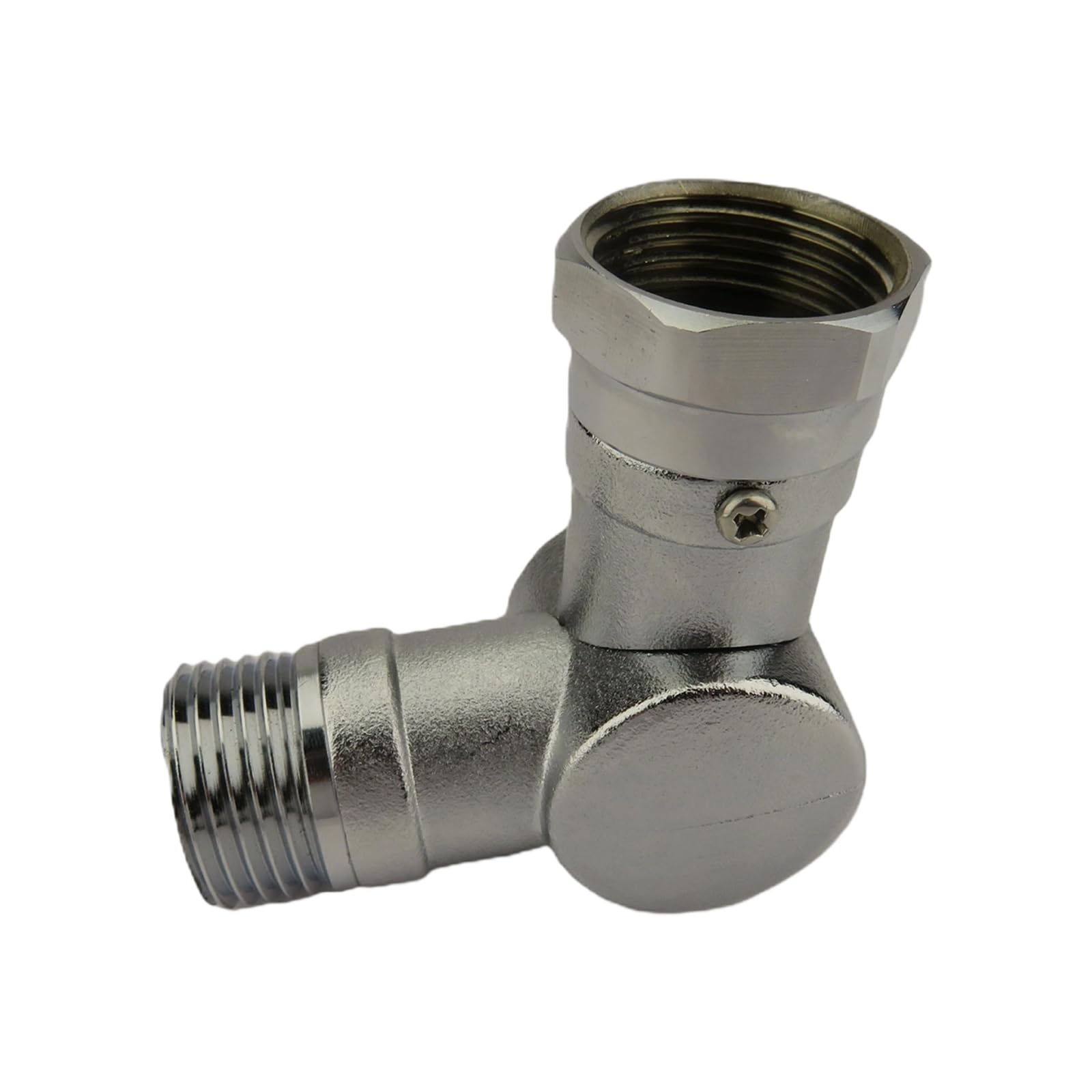 Brass Connector 180/360 Degree Rotation Adjustable Heavy Duty Garden Hose Elbow Fitting for Outdoor Watering Adjustable Brass Swivel Connector