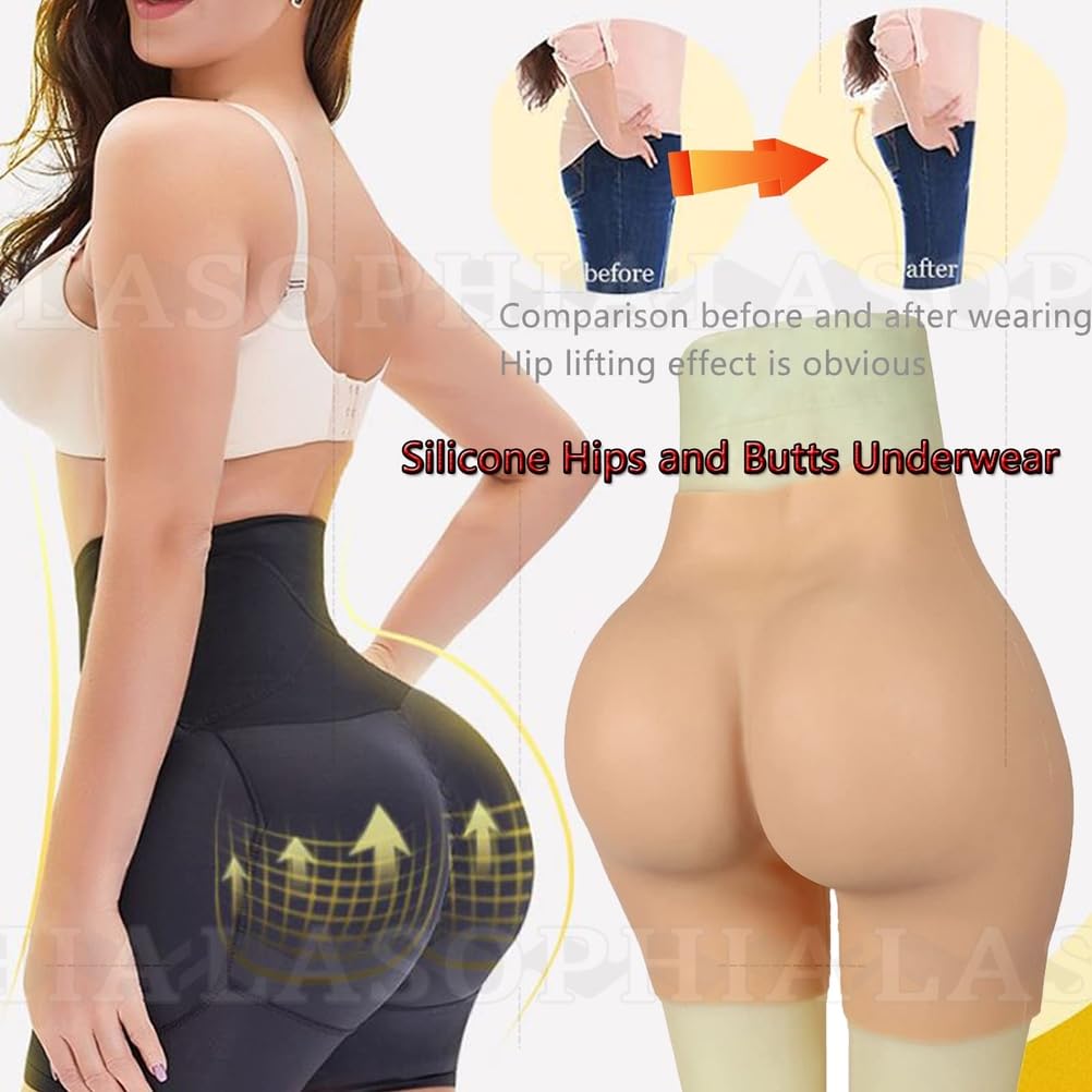 Bragas De Silicona con Entrepierna Abierta, Realzan Los GlúTeos, Fajas Reductoras, Transpirables, Moldeadoras De Cuerpo para Mujeres Travestis.