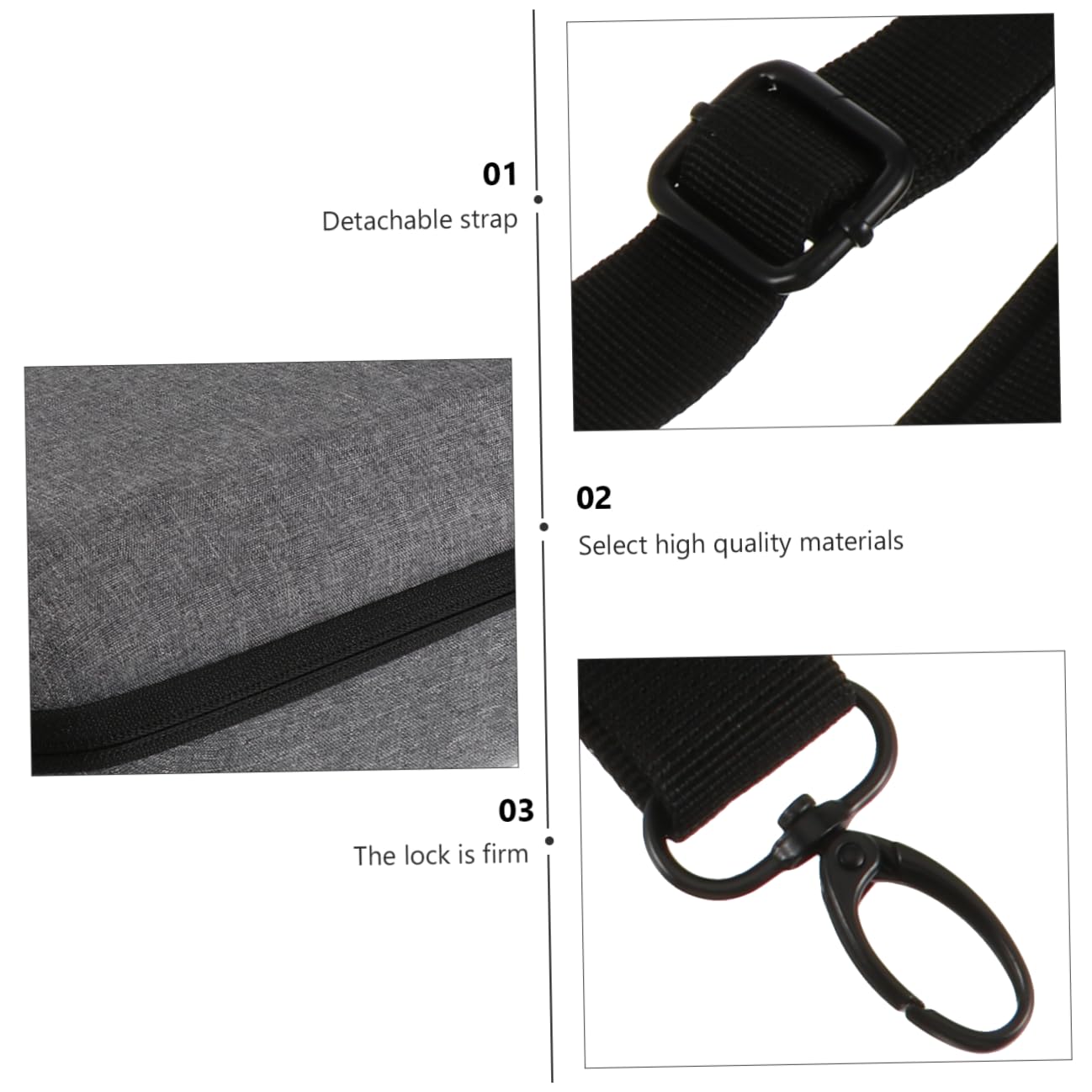 Estuche De Almacenamiento para Gafas VR Caja Antichoque Compatible Protección Resistente y para Viajes