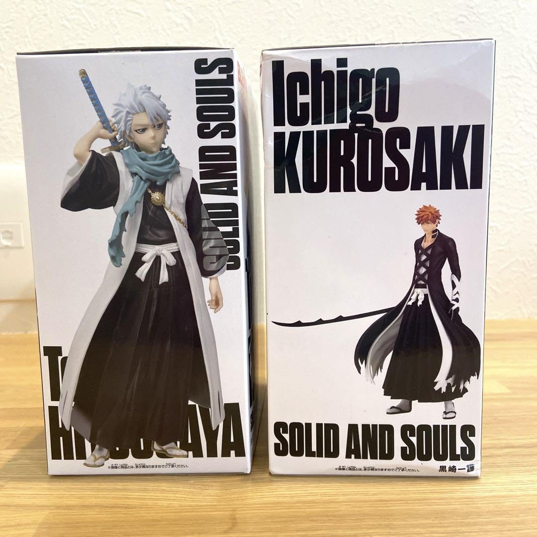 Amazon.co.jp: BLEACH フィギュア 黒崎一護 日番谷冬獅郎 セット 千年