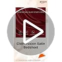 Image of Cloth Fusion Flat Satin Bedsheet Double Size 90x100 inch | Crimson Red, 2 Pillow Covers, 300 TC, Glossy Finish, Smooth on Hair and Skin, Gift for Couples, Wedding & Anniversary