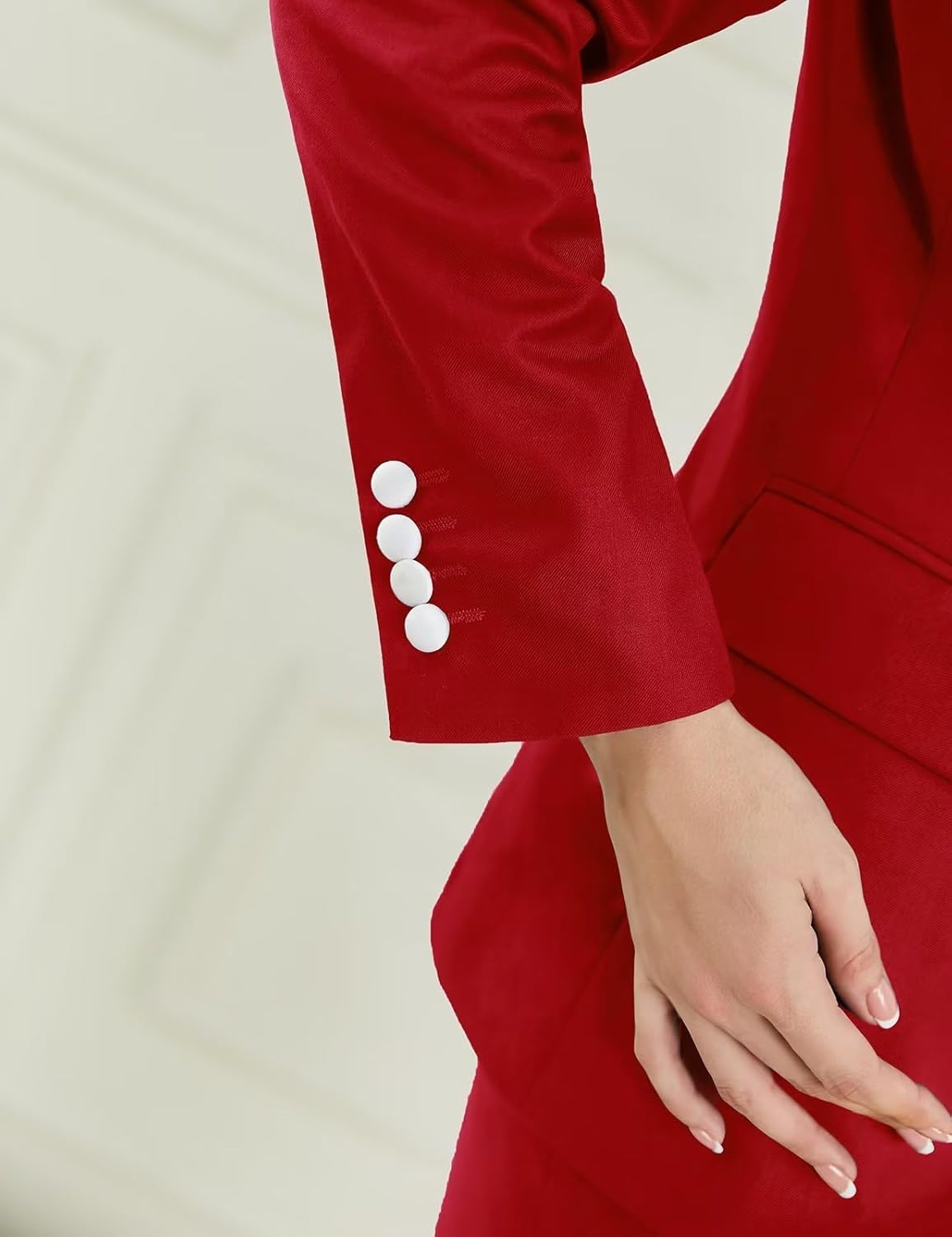 Women's Blazer and Skirt Set for Women 2 Piece Formal Office Business Work Jacket Skirt Suit Set