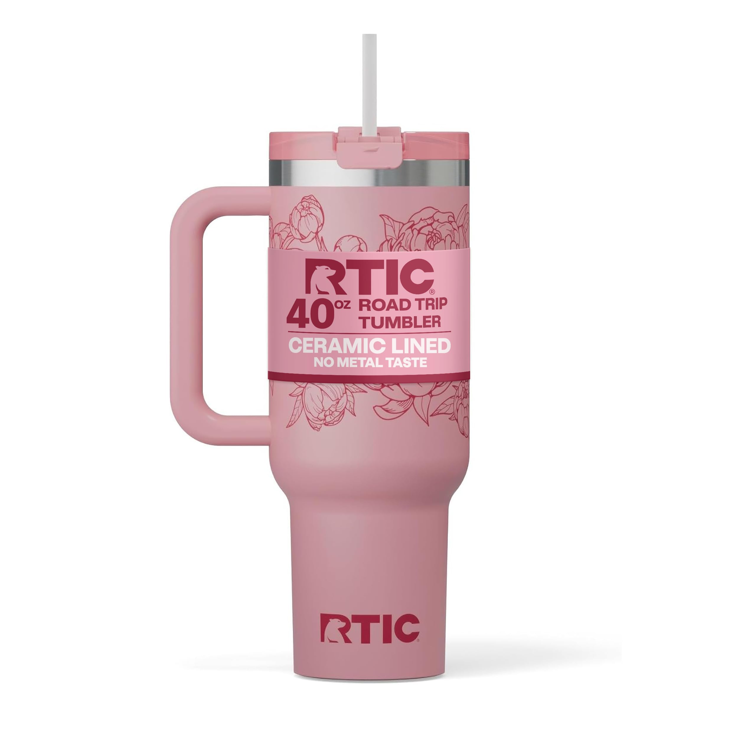 Amazon.com: RTIC 40oz Road Trip Tumbler, Insulated, Ceramic Lined