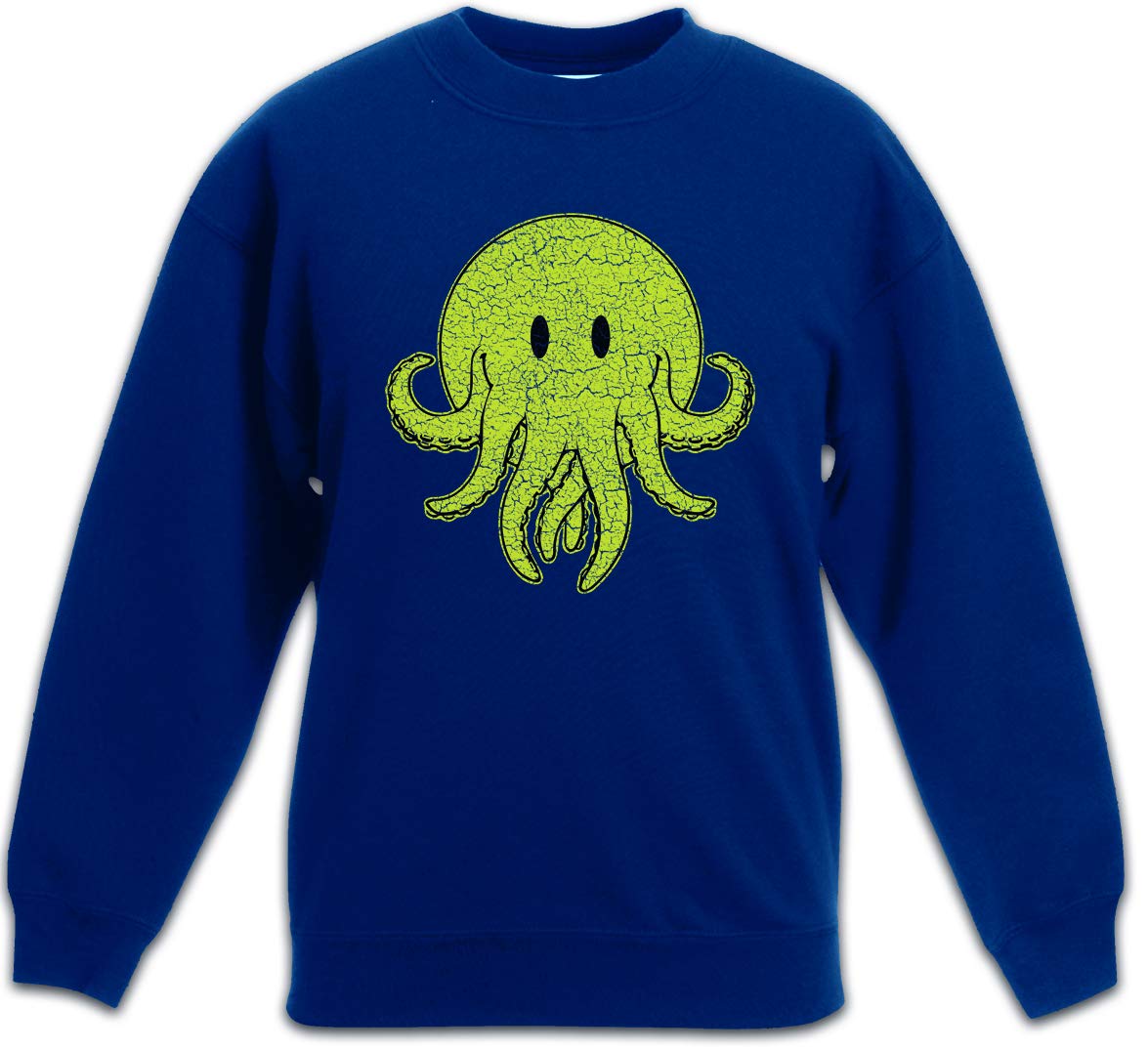 Pullover Cthulhu Smile enfants sweat imprimé col rond look décontracté