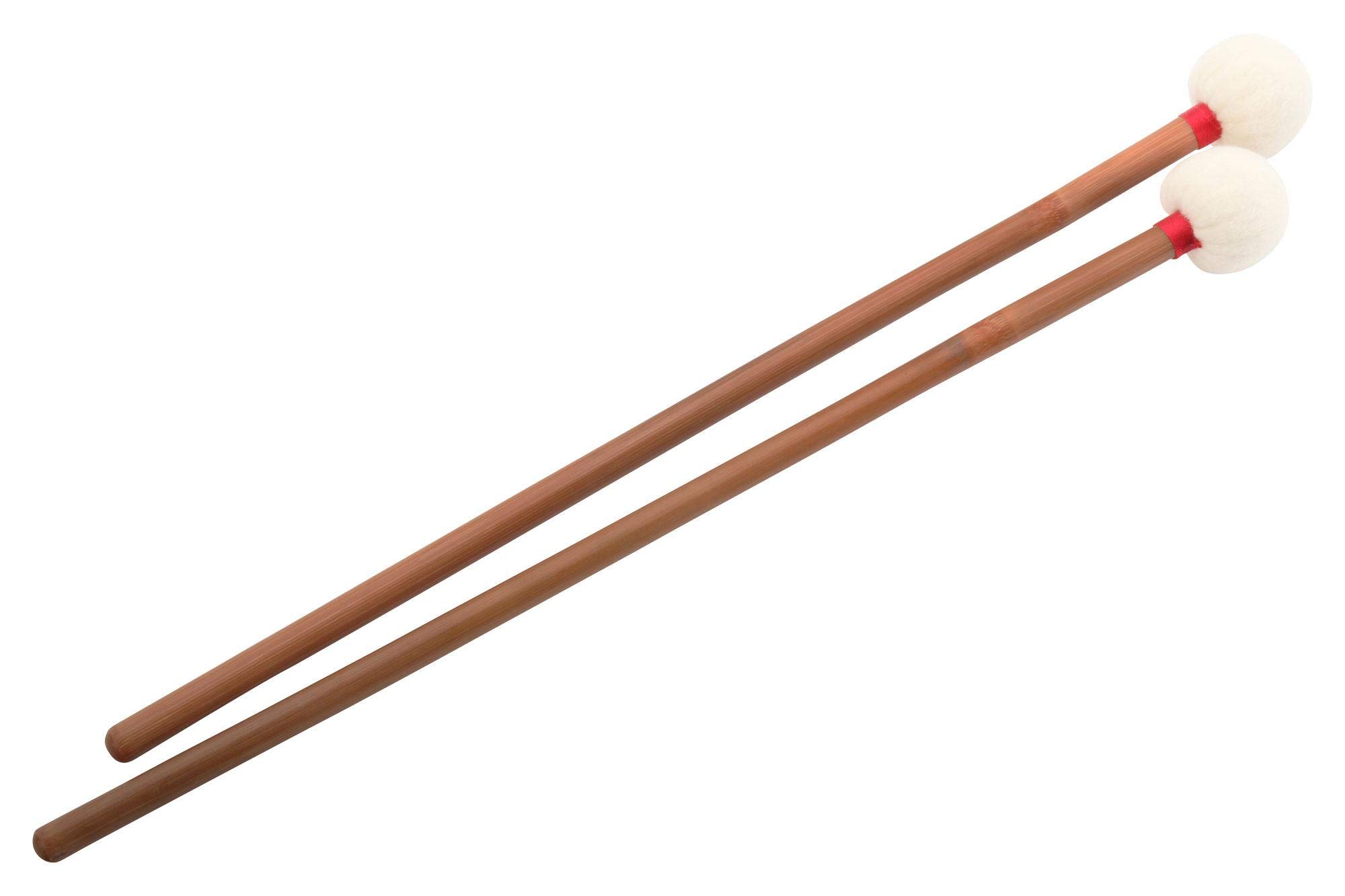 XDrum TB35 Bamboo Timpani Mallets Felt Pair