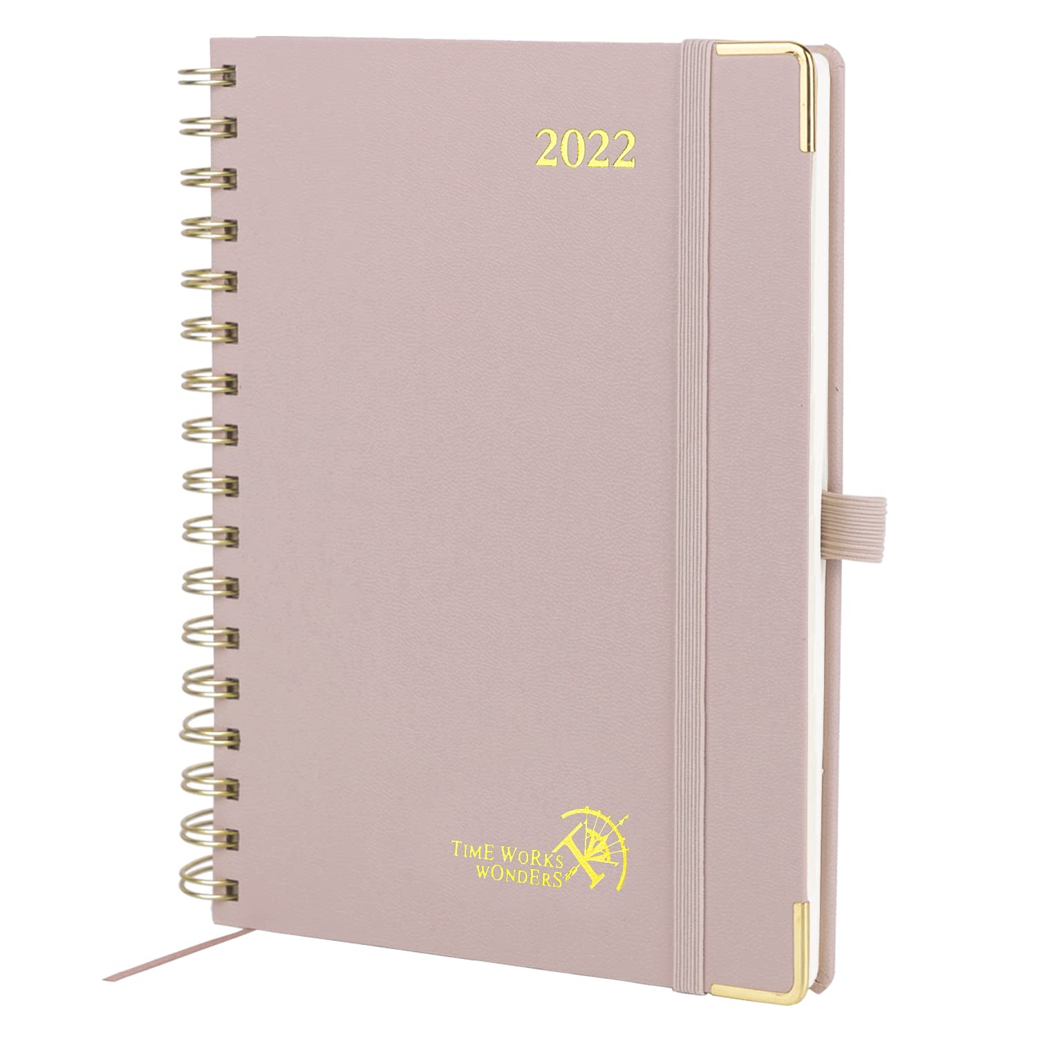 Buy POPRUN Diary 2022 Week to View 21.5 x 16.5 cm Hardback 2022