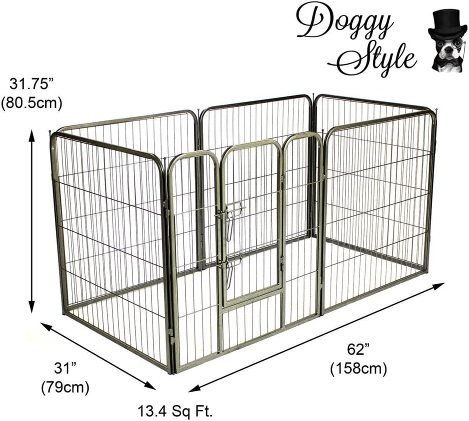 Buy Doggy Style Extra Heavy Duty Puppy Play Pen 6 x Panel Playpen