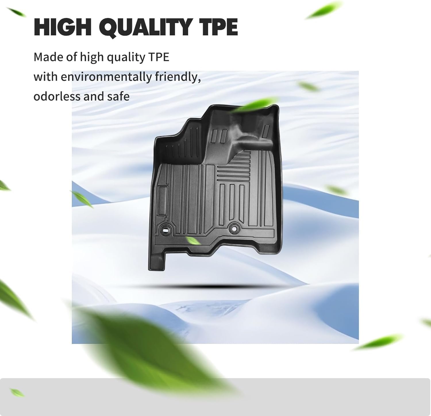 Vanseno Floor mats & Cargo Liners Compatible for 2021-2025 Toyota Sienna All Weather Protector Mat for Sienna XLE/XSE/Limited/Woodland Edition 7 Seats with Spare Tire (Not for 2025 Platinum Edition)