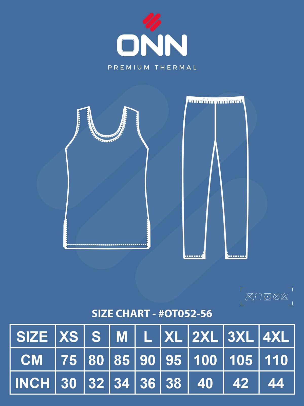 ONN Women's Round Neck Sleeveless Premium Slips Thermal LAD_OT_052_056_WH_Set_85 White - Image 12 thumbnail