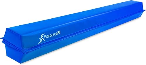 ProsourceFit - Viga de equilibrio de gimnasia para niños, haz plegable firme de 9 pies de largo con superficie antideslizante de 4 pulgadas de ancho