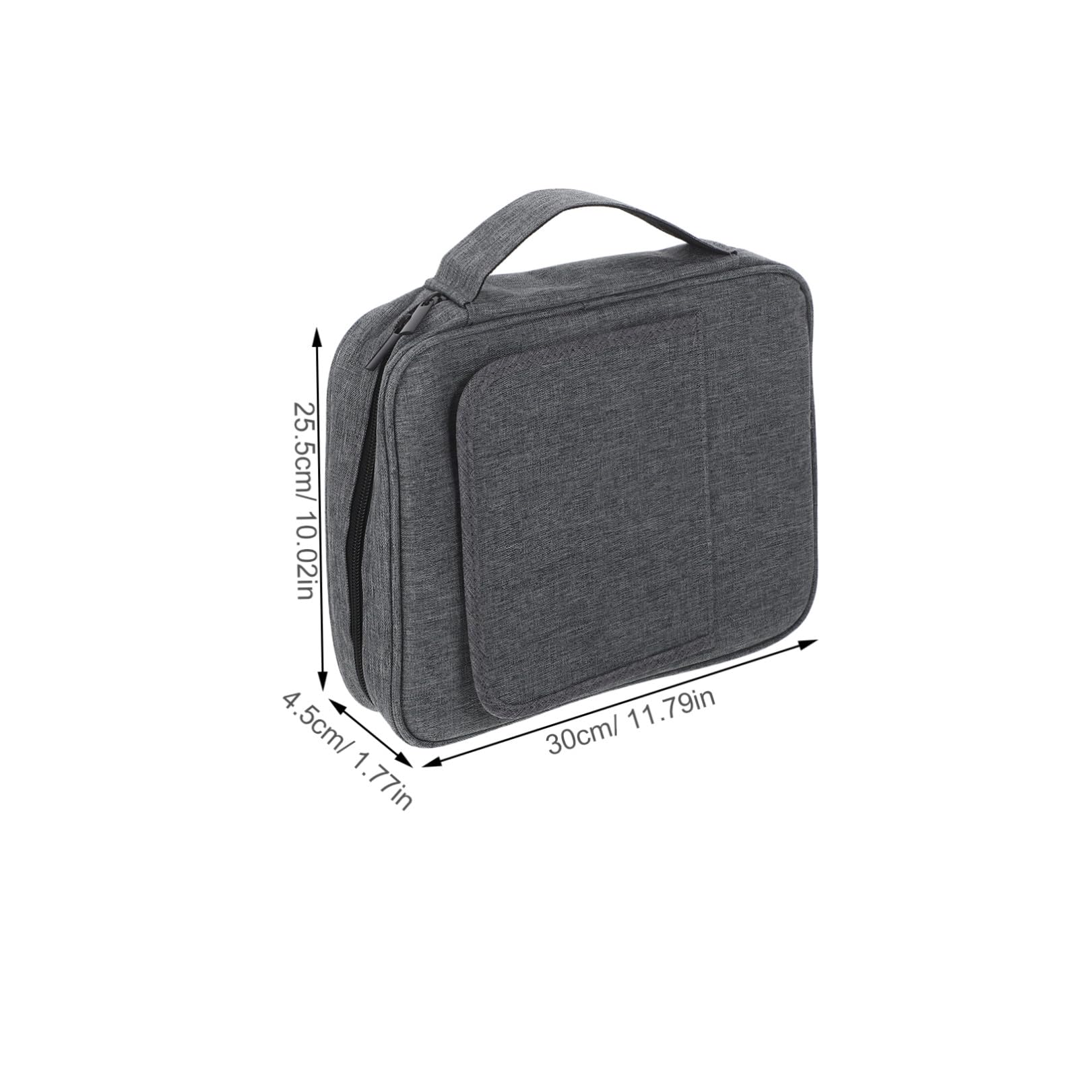 EXCEART Funda Biblia Estuche Portátil de Poliéster 2 Piezas con Asa y Soporte para Proteger Documentos y Bolígrafos, Adecuado para Estudio y Viajes