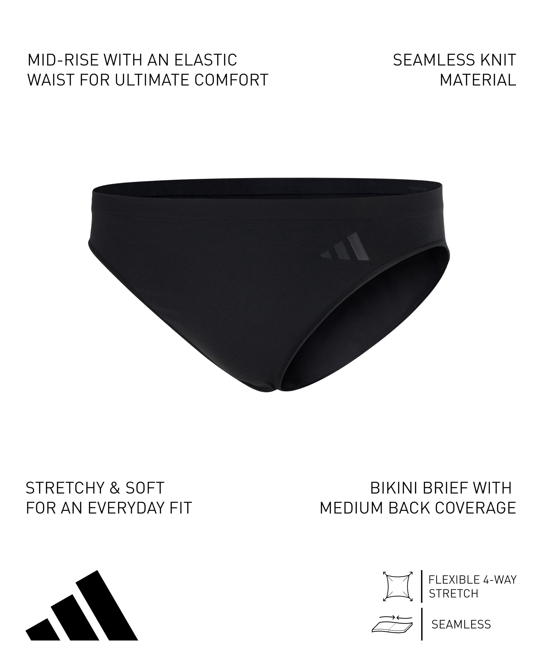 Adidas Damen Unterwäsche im Bikini-Stil