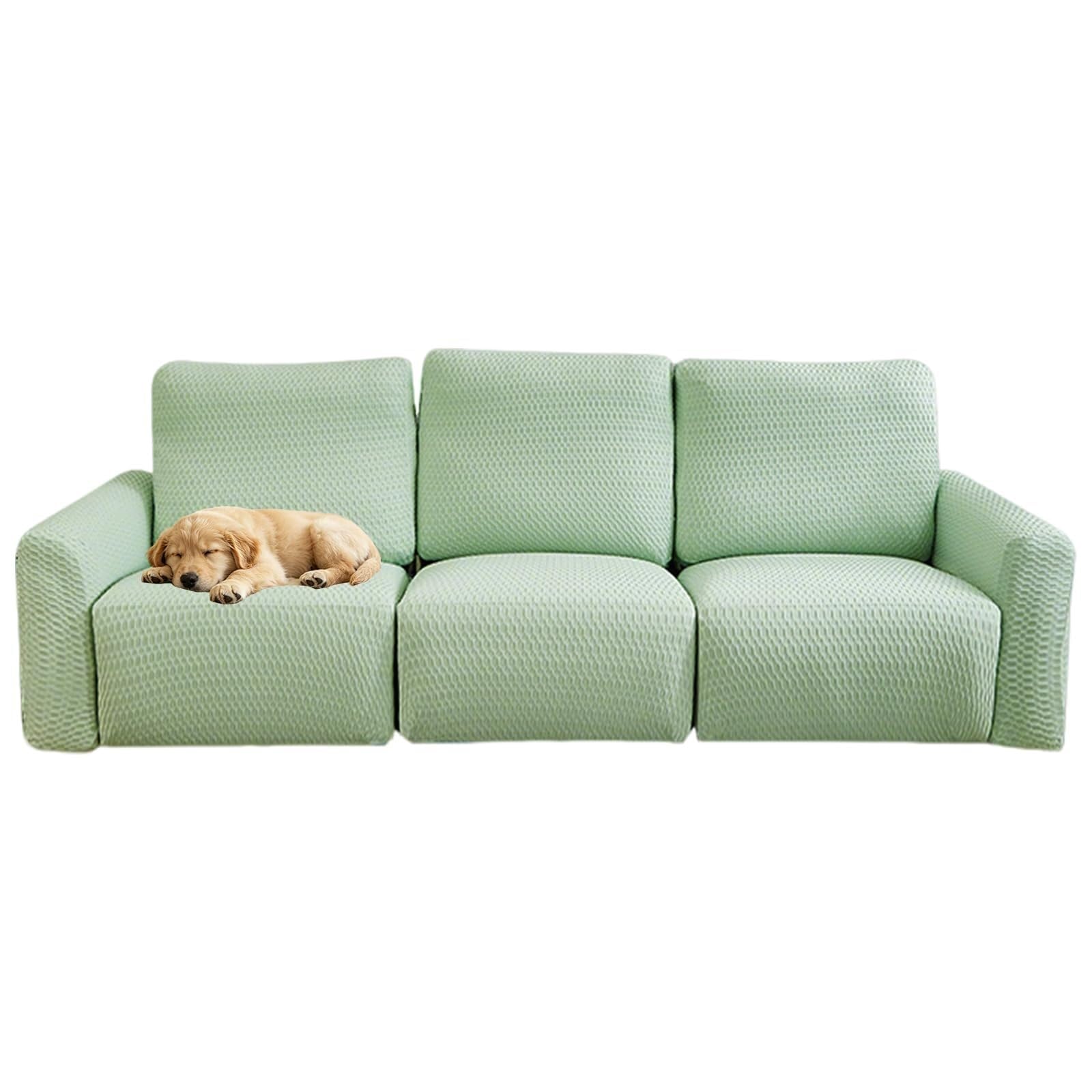 WWQQKJ Jacquard Recliner Chair Slipcovers Armchair Sofa Covers,
