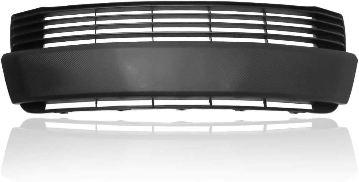 Grille - Cooling Direct Compatible/Replacement for 5311202450 14-16 Toyota Corolla CE/L, 14-14 LE/LE Eco - Lower Bumper - Matte Dark Gray