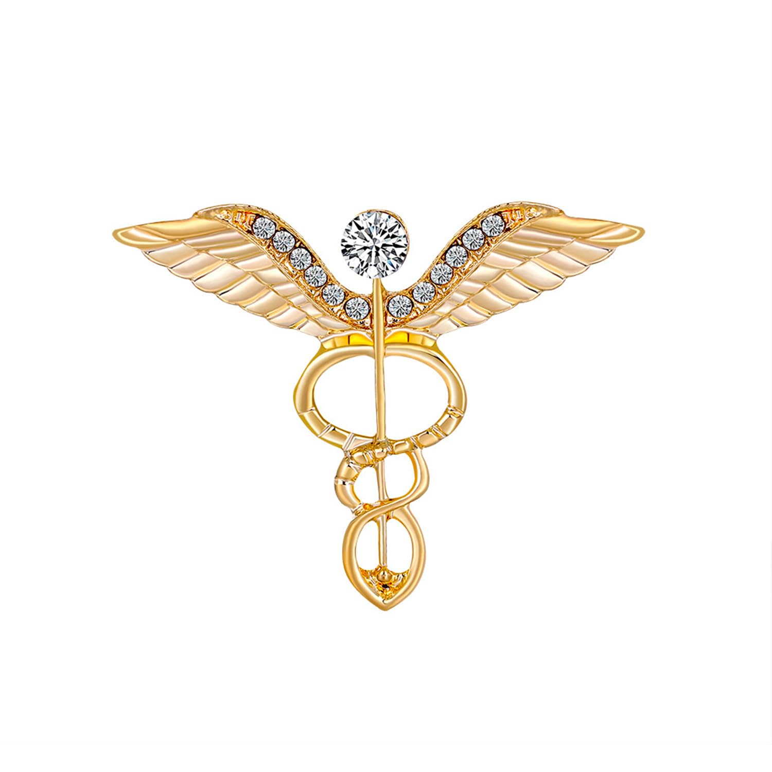 Yellow ChimesBrooch for Men and Boys Fashion Brooch for Men Suit Silver Gold Plated Formal Stainless Steel Brooch Accessories for Men | Birthday Gift for Men & Boys Anniversary Gift for Husband.