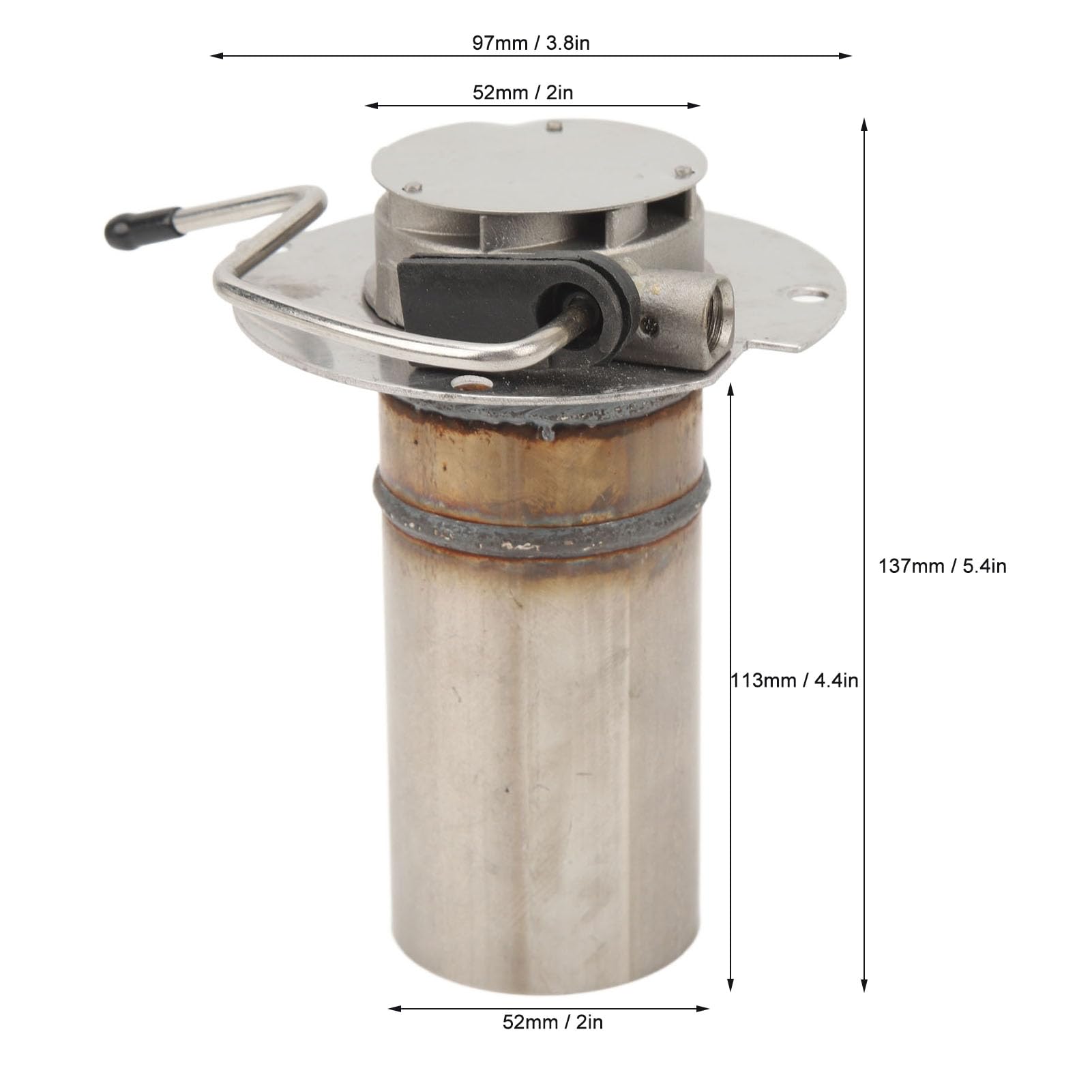 Jadeshay 5KW Bruciatore del Riscaldatore di, Camera di Combustione del Riscaldatore di Parcheggio, Riscaldatore da Parcheggio Parcheggio Per Eberspacher Airtronic D4 D4S 252113100100