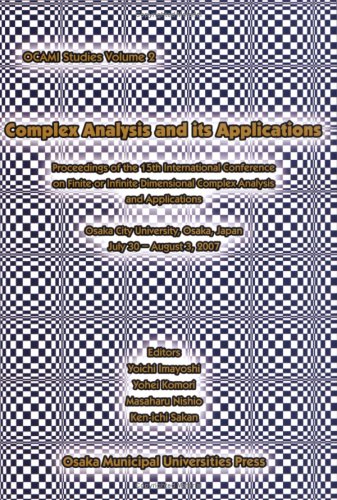 Complex Analysis and its Applications