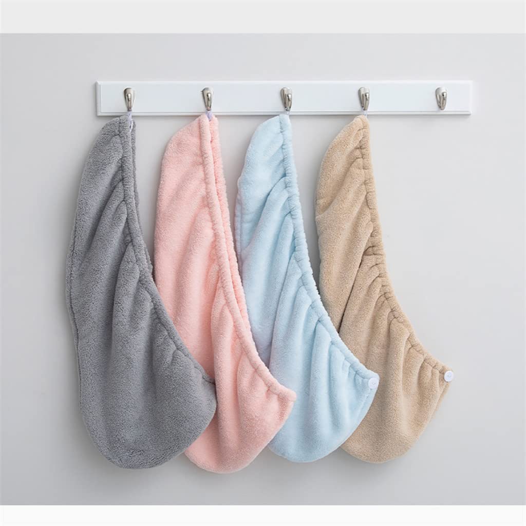 Coral Velvet Hair-drying Towel Bath Cap Thickening Soft Dry Hair