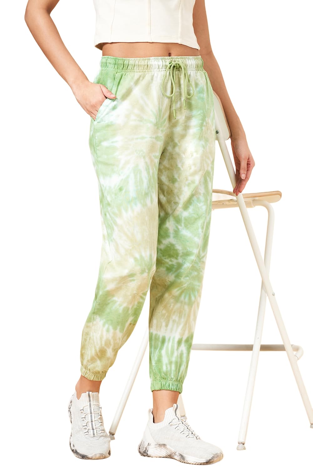 ajile by pantaloons Women's High Rise Comfort Fit Pants-picture-39