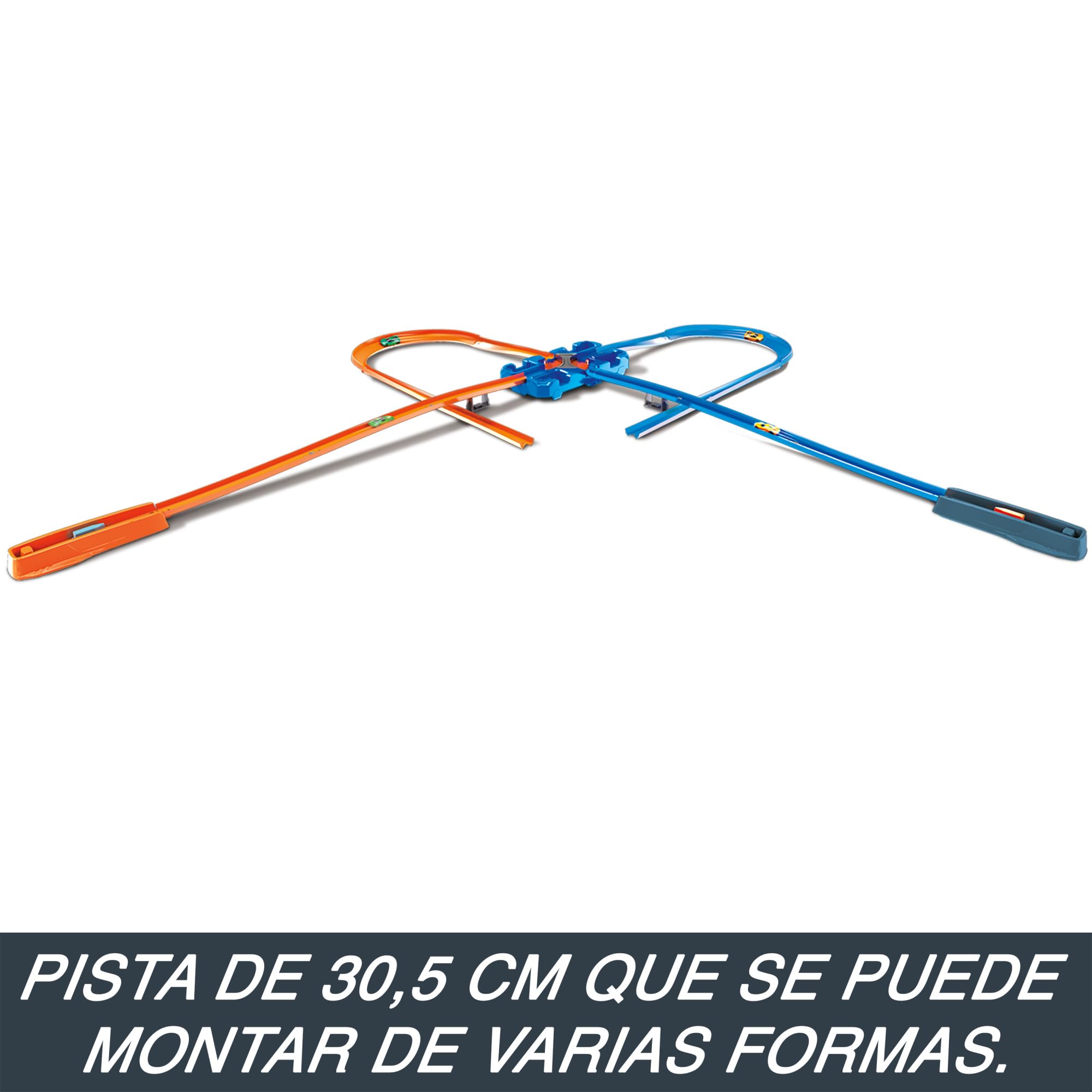Hot Wheels Track Buider Caja de Acrobacias Deluxe, Accesorios para Pistas de Coches de Juguete (Mattel GGP93)