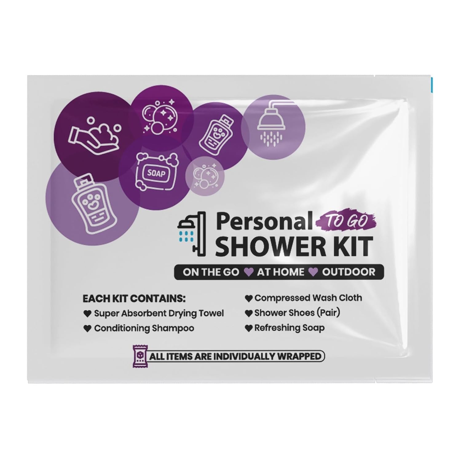 Travel Shower Kit: All-in-One Hygiene Solution for Gym & Camping Travel Shower Kit: All-in-One Hygiene Solution for Gym & Camping