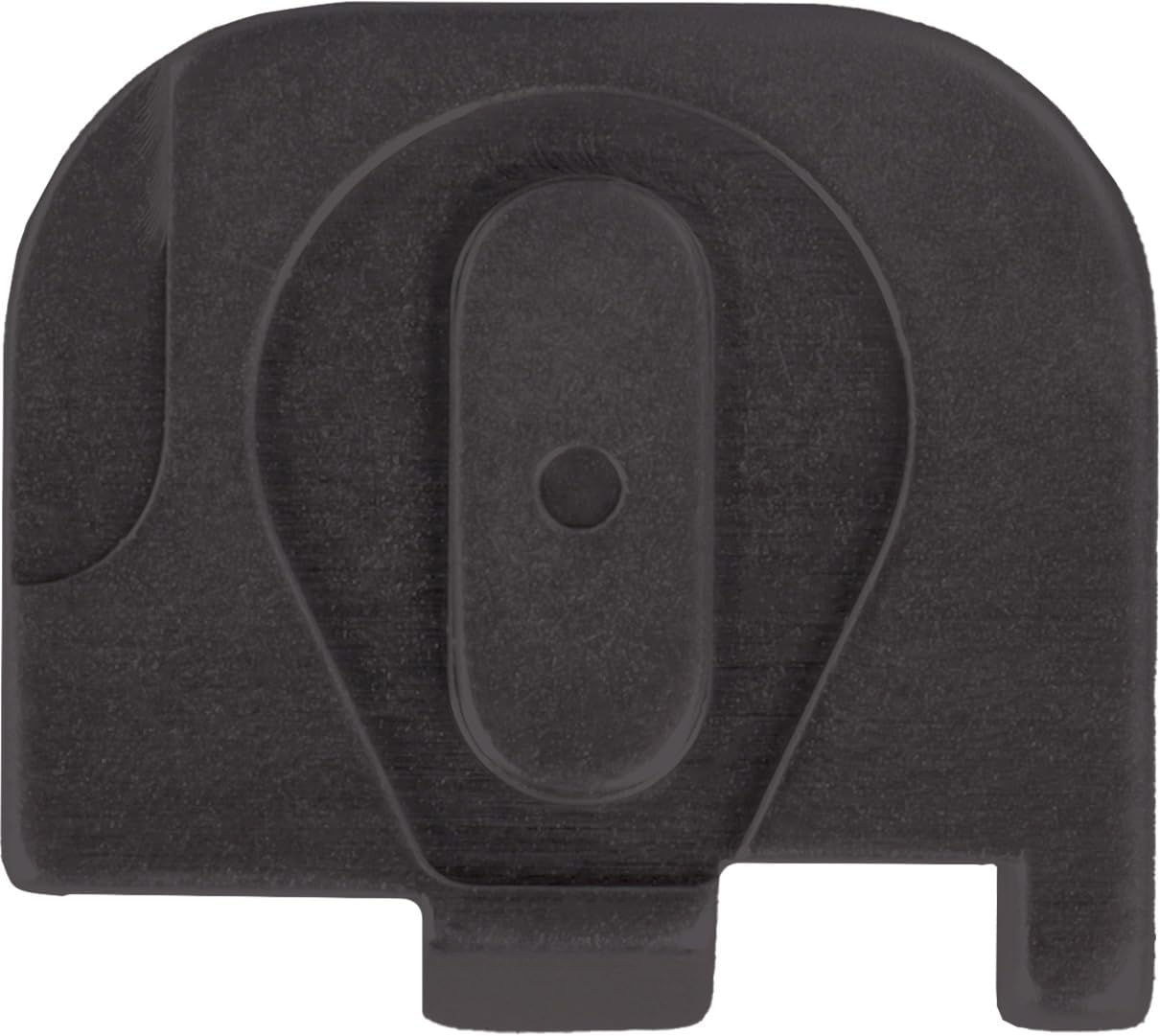 NDZ Performance Slide Cover Back Plate for Glock 43 43X 48, Black Anodized Aluminum with Color Filled Laser Engraved Images, Made in USA – Choose Image & Color Fill