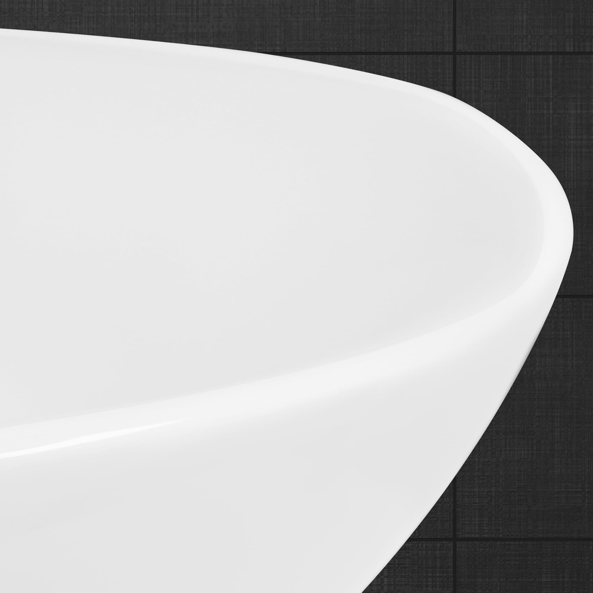 Modulo Badkamermeubel Met Wastafel | 120 Cm Donkerbruin Eiken Vlak Front Keramiek 2 Lades Naast Elkaar 93971