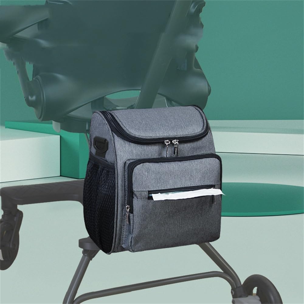 Borsa Portaoggetti per Passeggini Borsa da Appendere for Carrozzina Organizer for Borsa da Appendere for Bicicletta di Grande capacità