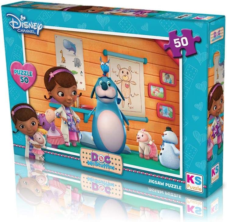 Ks Games Doc Mc Stuffins Yapboz, 50 Parça