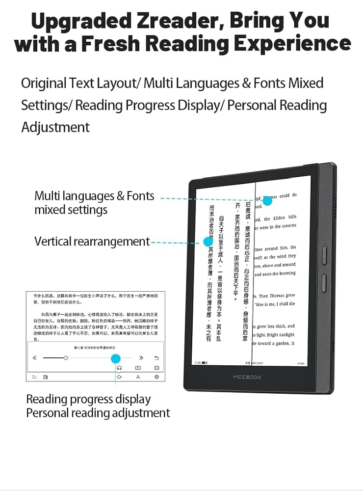 MEEBOOK M7 e-Book Reader | 6.8