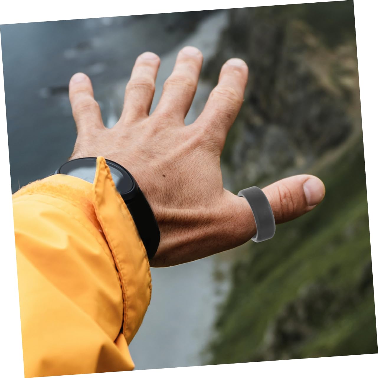 VANZACK Teiliges Elastische Silikonringe Für Männer Flexible Finger Ringe Für Sport Und Atmungsaktiv Und Komfortabel Für Lebensstile