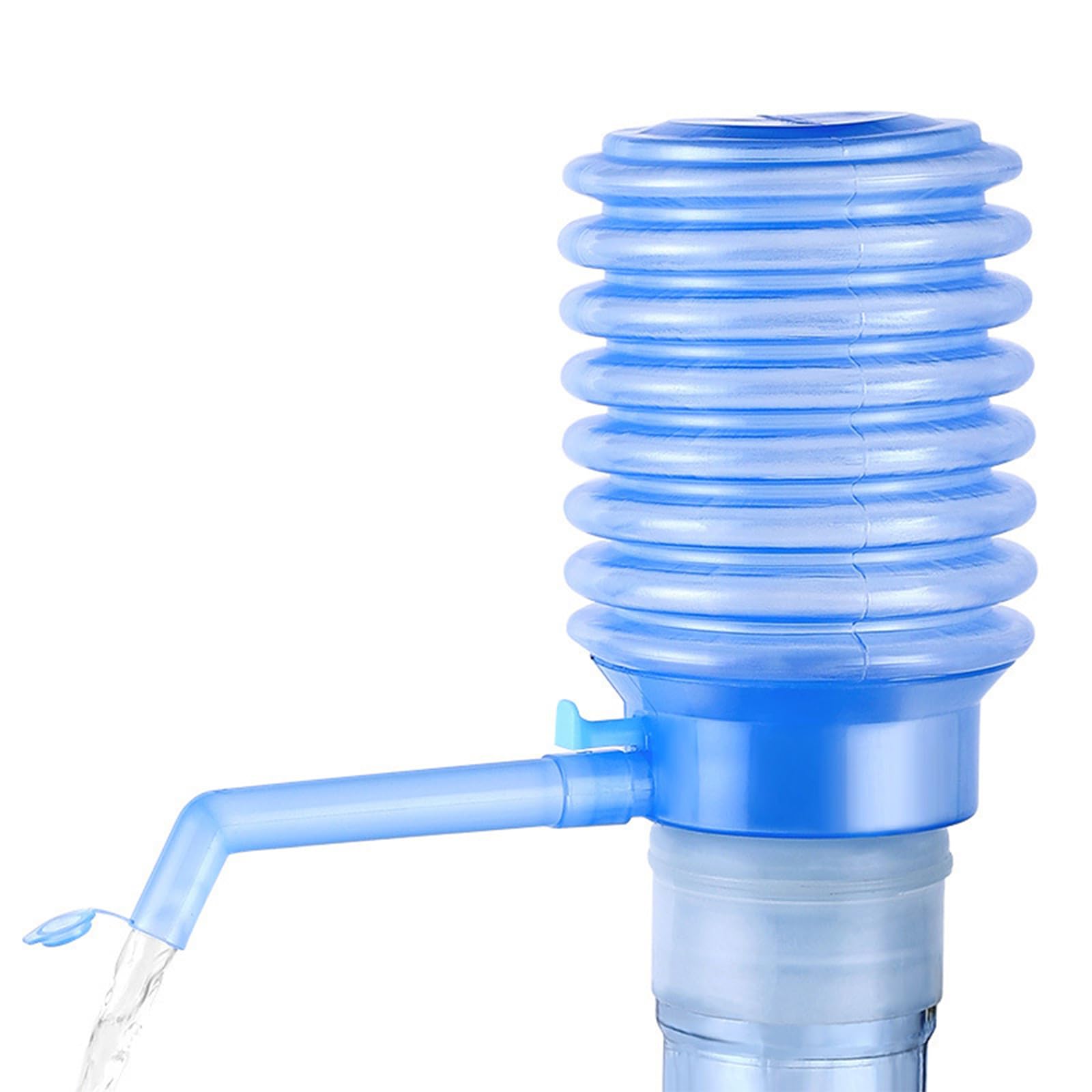 MALSSE Tube Length Manual Water Pump for Bottled Water Dispenser for Camping and Dorm Room Portable Dispenser