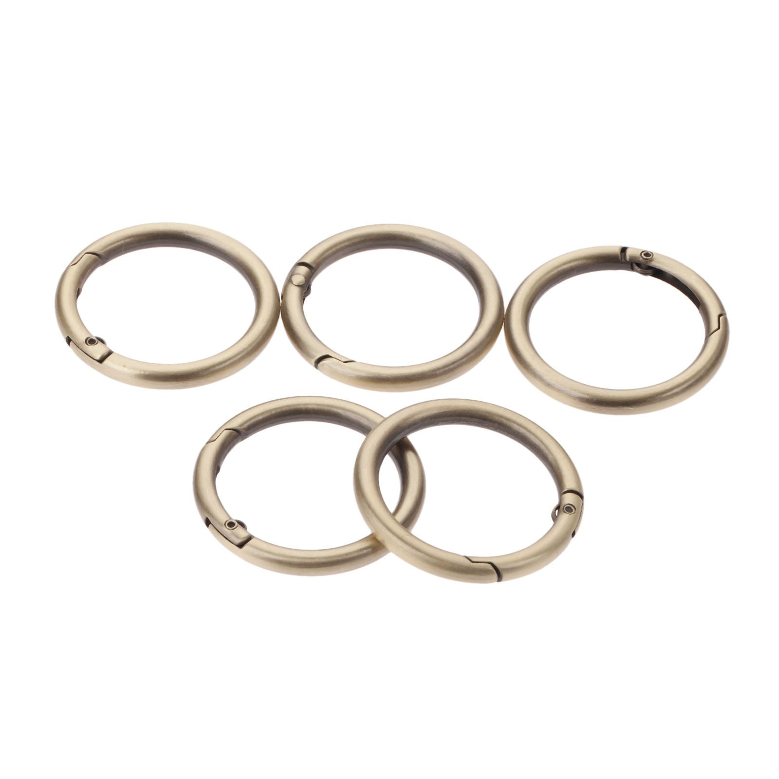 Amazon | キーホルダー キーリング 丸型カラビナ 金具 丸カン バック用